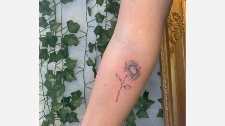 Sunflower Arm Tattoo