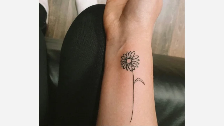 Fine Line Sunflower design 